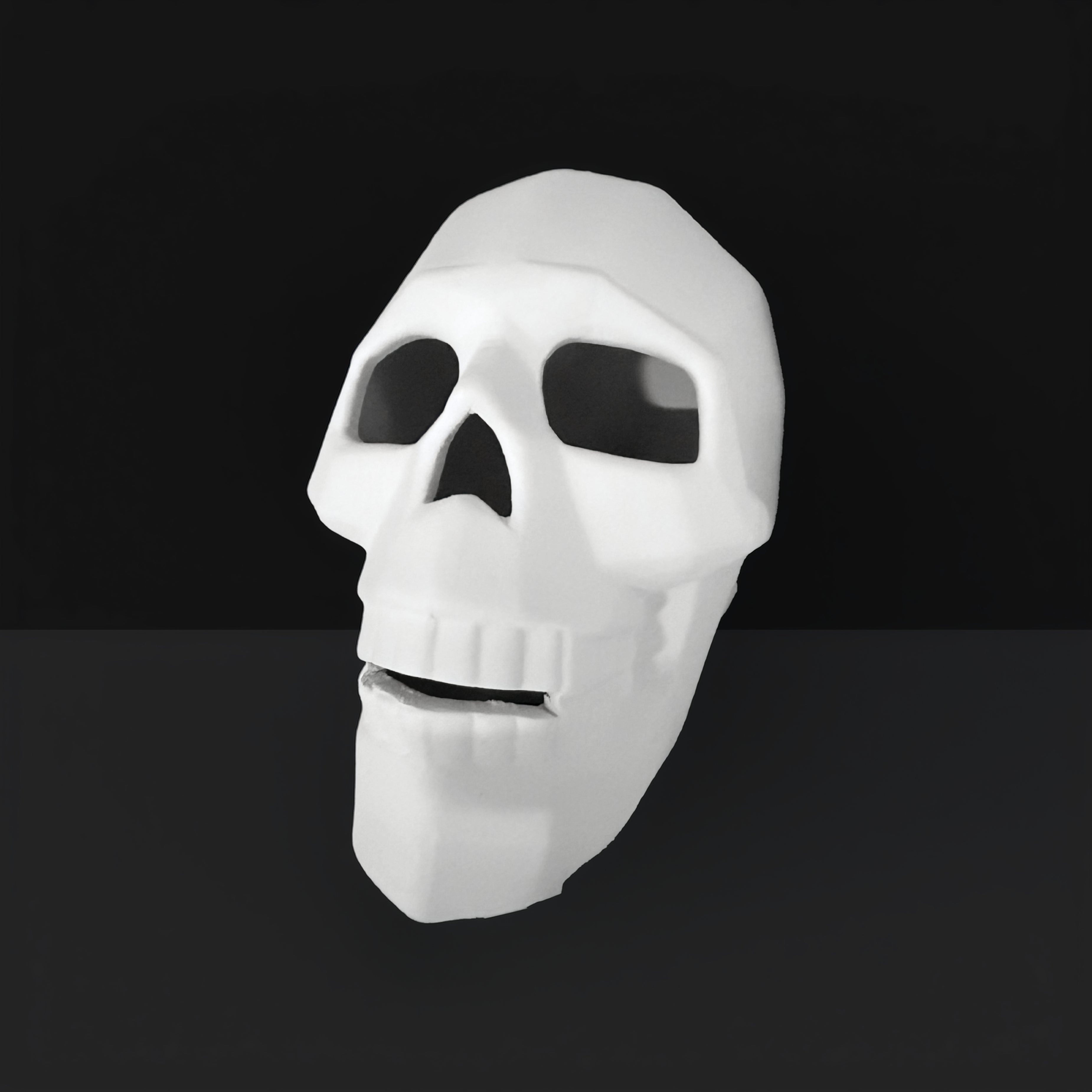 Faceted Skull