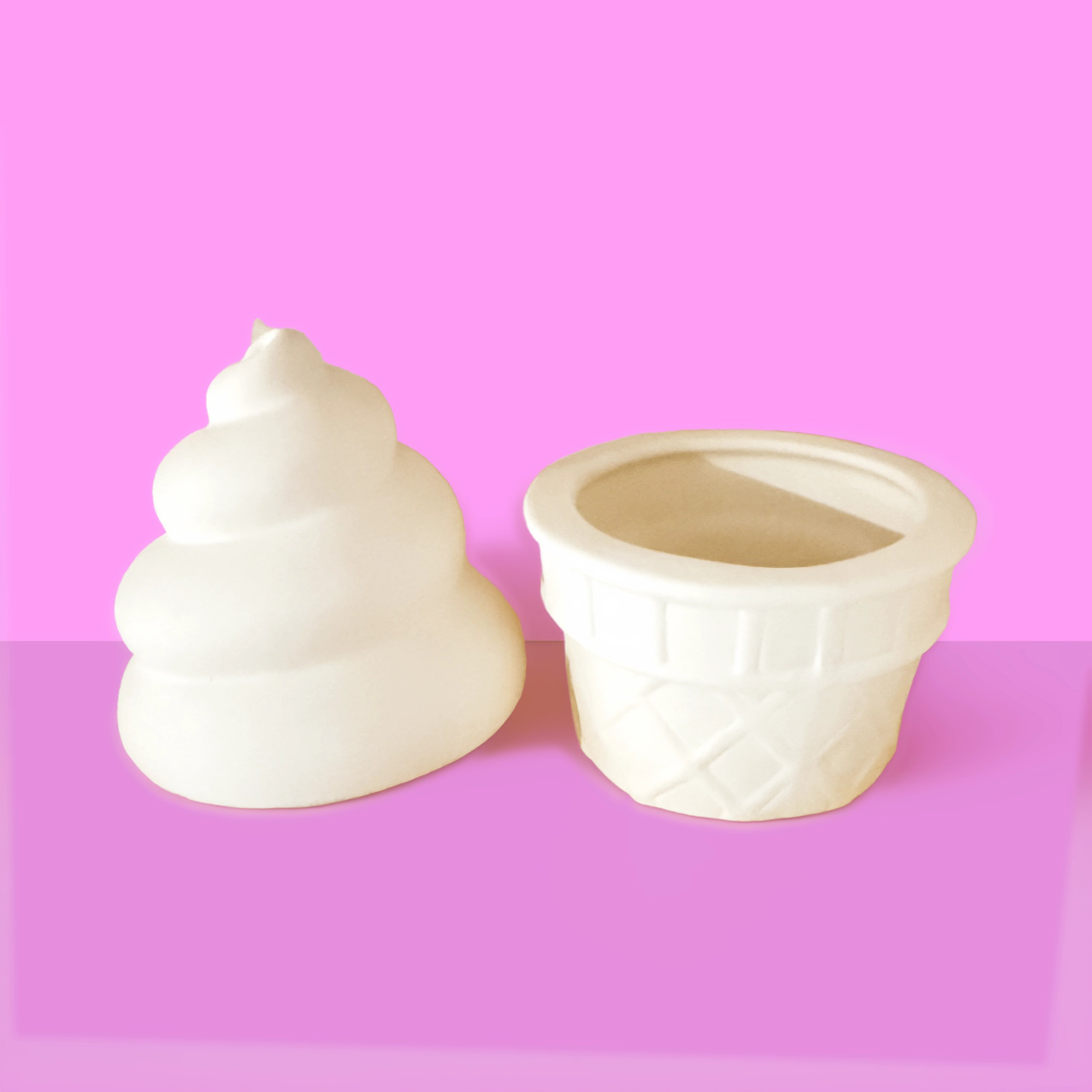 Soft Ice Cream Cone Collectible